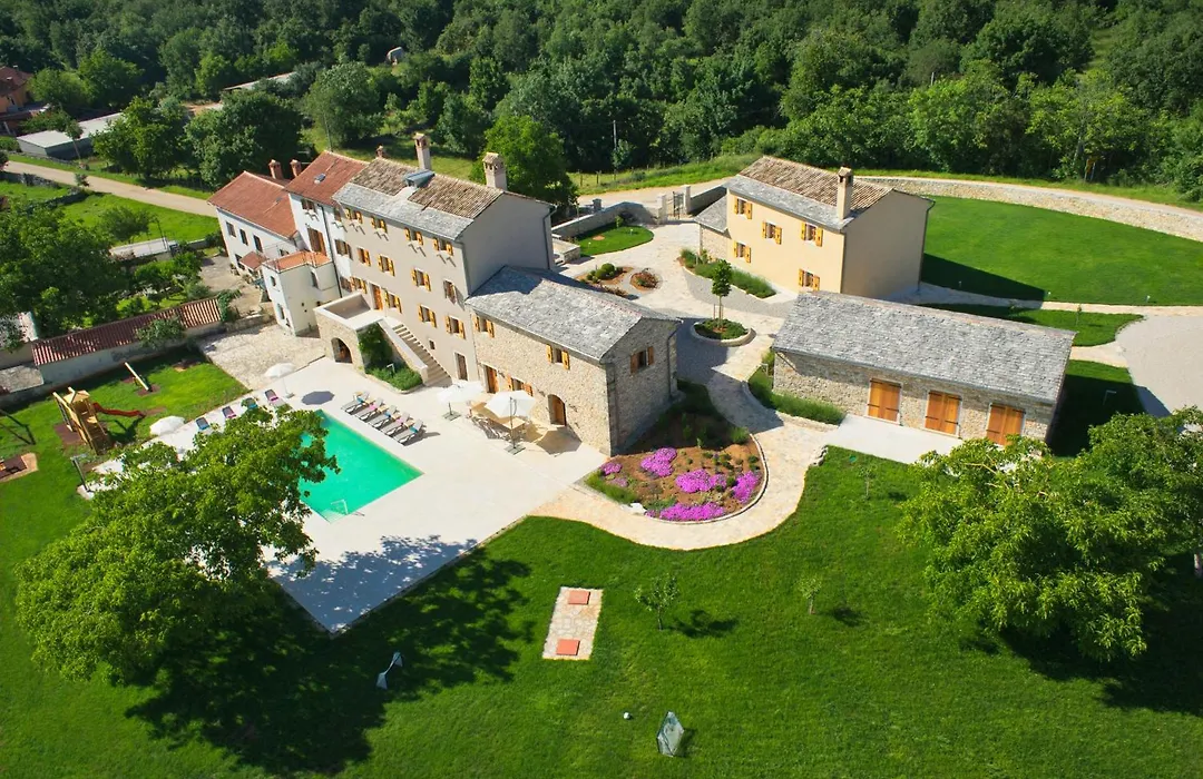 Villa Poropati, Groznjan, Istria - Luxury Countryside Estate For Up To 19 Persons - Large Pool Of 80M2 With Kids Section-1